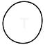 GRANIT Sealing ring cylinder liner 3 mm engine KD 412 Fendt FW116-FW150