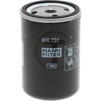 MANN-FILTER Fuel filter WK731 Fendt FL120, FL131, Farmer 102, 103, 104, 105, 106, 108