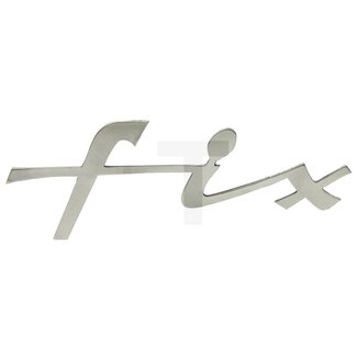 GRANIT Schriftzug Fix Ausführung runde Motorhaube Fendt Fix 1, Fix 2, Fix 16