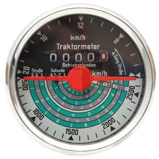 GRANIT Tractormeter 20 km/u, draairichting links Fendt FW 139