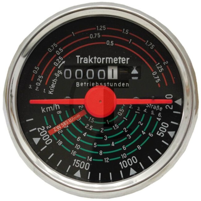 GRANIT Tractormeter Clockwise 20 km/h Fendt FL131, F 220GT, F 225GT