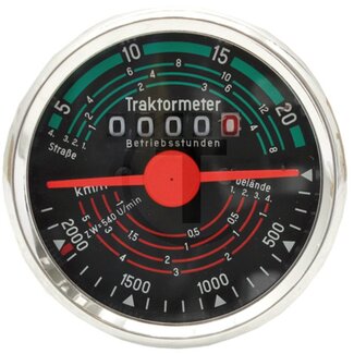 GRANIT Tractormeter 20 km/u, clockwise Fendt F 230GT, F 231GT