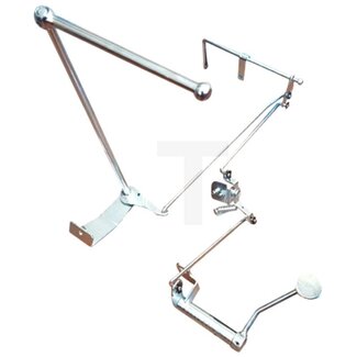 Nachrüstung Fußgaspedal Fordson Dexta, Super Dexta