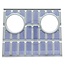 GRANIT Radiator grille bottom new version Ford, Fordson