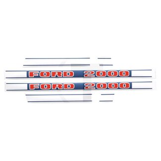 GRANIT Sticker set Ford 2000 new version Ford 2000