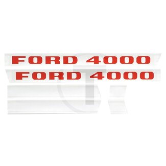 GRANIT Aufklebersatz neue Ausführung Ford 4000