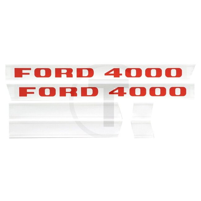 GRANIT Sticker set Ford 4000 new version Ford 4000