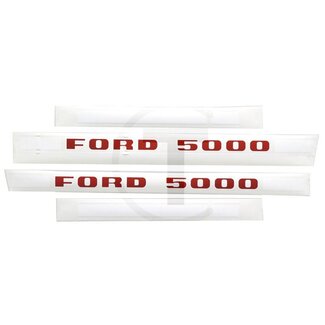 GRANIT Aufklebersatz Ford 5000 neue Ausführung Ford 5000