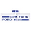 GRANIT Aufklebersatz Ford 3600
