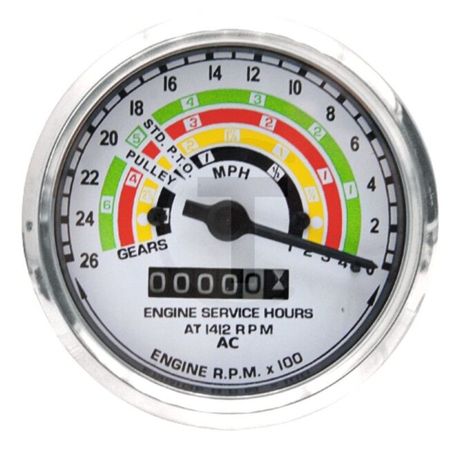 GRANIT Traktormeter Drehrichtung links Fordson Dexta, Super Dexta, Major, Super Major