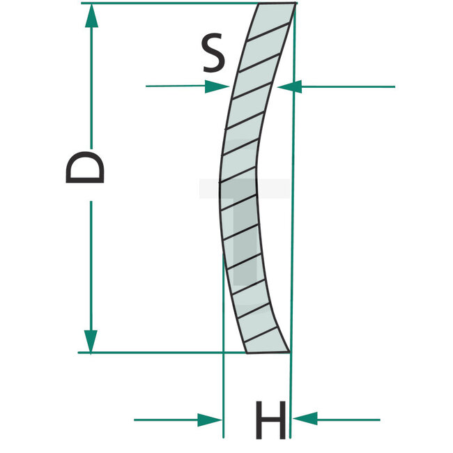 GRANIT Froststopfen DIN 470 Ø 45 mm, Höhe 6,1 mm, Stärke 2 mm | X563013000000