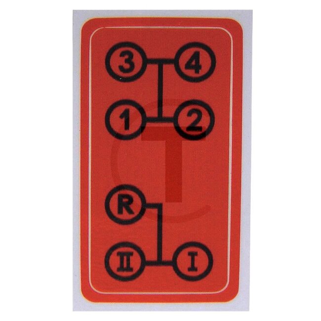 GRANIT Gear change diagram Guldner G25 - G60