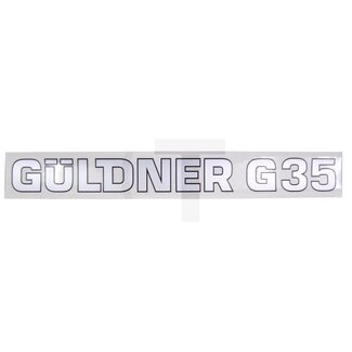 GRANIT Aufkleber Emblem G35 Güldner