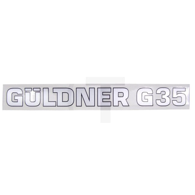 GRANIT Schriftzug G 35 Güldner G35