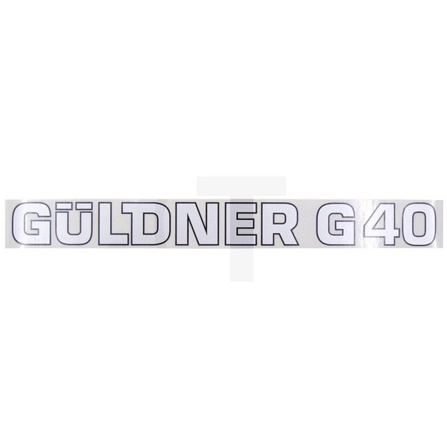 GRANIT Schriftzug G 40 Güldner G40