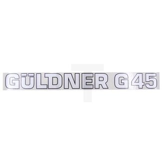 GRANIT Aufkleber Emblem G45 Güldner