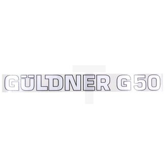 GRANIT Lettering G 50 Guldner G50