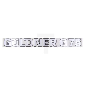 GRANIT Schriftzug G 75 Güldner G75