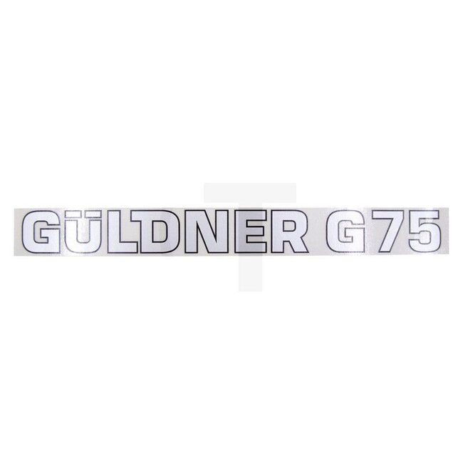 GRANIT Schriftzug G 75 Güldner G75