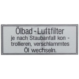 GRANIT Sticker luchtfilter