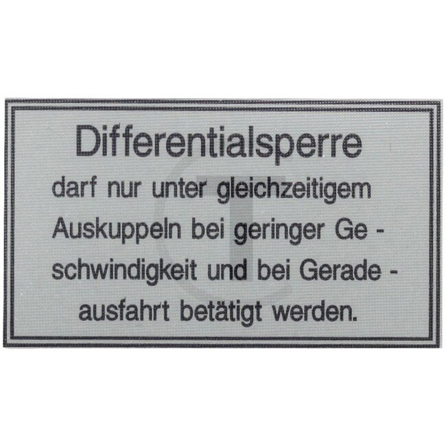 GRANIT Sticker differentieel - 1540009382011