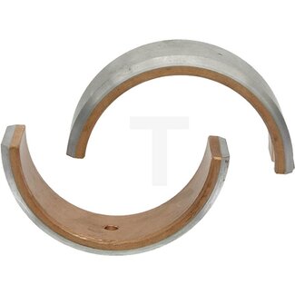 Connecting rod bearing split bearing without collar Hanomag D 611, D 621