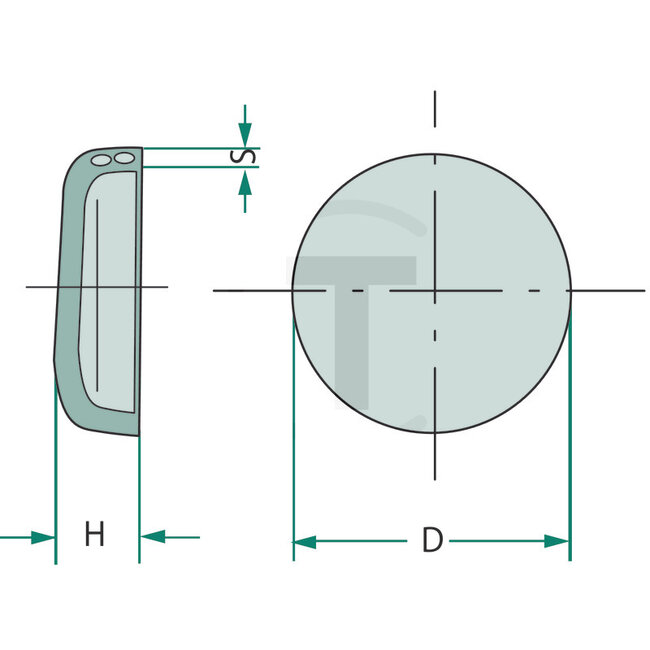 GRANIT Frost plug  - 1139622, 01139622