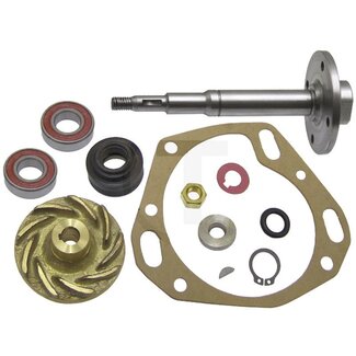Water pump repair set with bearing Hanomag R 12 - R 24, C 112 - C 224