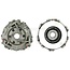 GRANIT Double clutch DoT 225/240, 45 x 50 mm, 24 grooves Hanomag