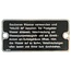 Kühlerschild Hanomag R45, R55, R450, R460, ATK
