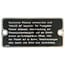 Radiator sign Hanomag R45, R55, R450, R460, ATK
