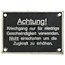 GRANIT Sign Achtung! Creeper gear Hanomag