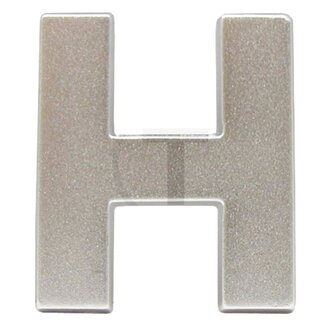 Letter H hoogte 50 mm Hanomag Brillant 601, 701, Robust 901