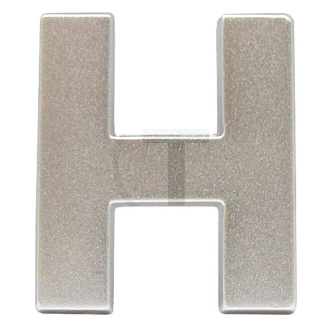 GRANIT Letter H height 50 mm Hanomag Brillant 601, 701, Robust 901