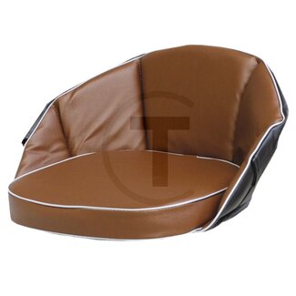 Seat cushion brown backrest 30 cm Kramer, MAN, Schlüter, Fahr