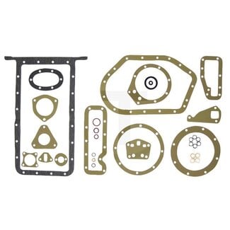 Gasket set lower 23 C Massey Ferguson