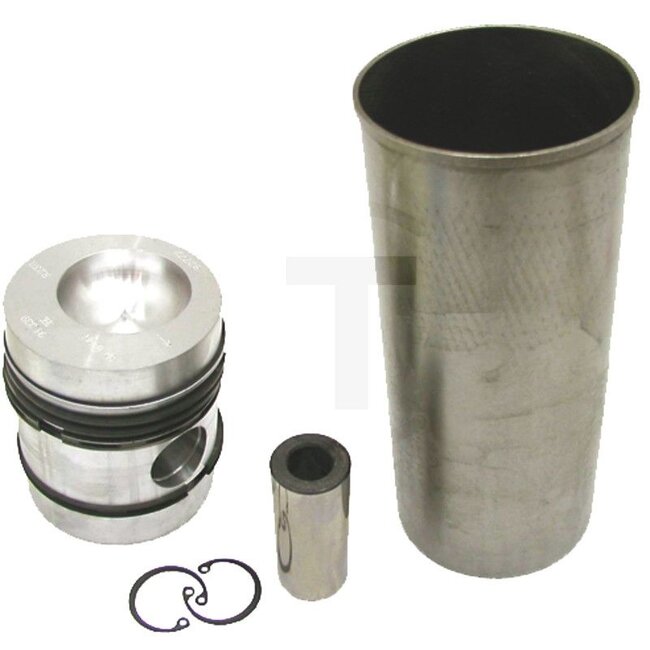 Piston set 5 rings Ø 91.48 mm gudgeon pin Ø 31.75 x 75.3 mm combustion chamber Ø 55.9 mm combustion chamber depth 18.57 mm AD 4.203, AD 3.152 engine - 68332+41158057+31358345