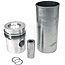 Piston set complete 4 rings Ø 98.4 mm pin Ø 34.93 x 84 mm combustion chamber Ø 59.50 mm combustion chamber depth 19 mm dry liner A 4.212 engine