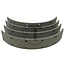 GRANIT Brake pad set foot brake 50 x 6 x 342 mm Massey Ferguson