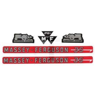 GRANIT Stickerset Massey Ferguson 35 Massey Ferguson FE35, MF35