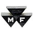 Emblem MF front grille Massey Ferguson MF 135, MF 148