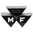 GRANIT Emblem MF Frontgrill Massey Ferguson MF 135, MF 148