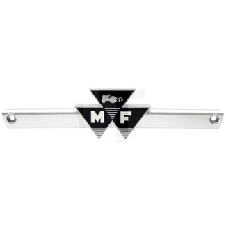 Emblem MF breit Frontgrill Massey Ferguson 165, MF 135-188