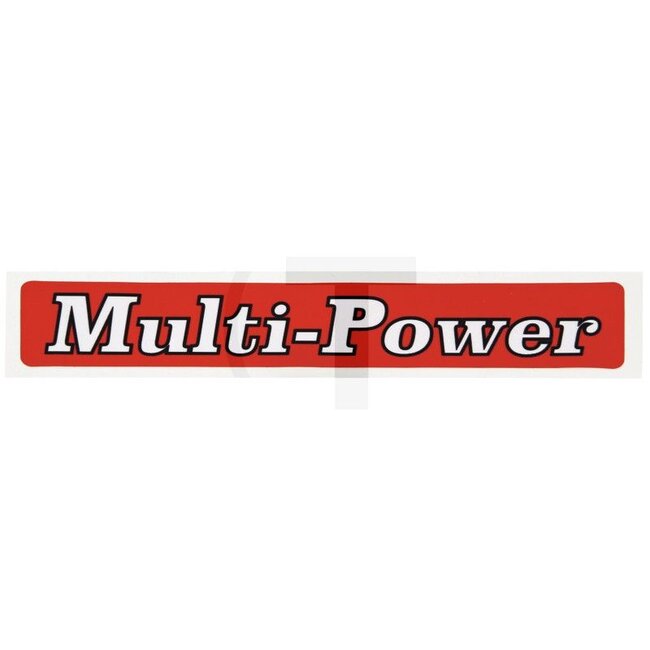 GRANIT Aufkleber Multi-Power Massey Ferguson MF135 - MF188 - 880780M1