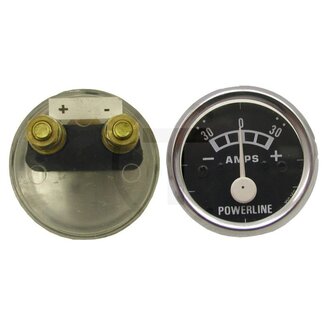 GRANIT Ampèremeter Ø 42,5 mm Massey Ferguson TEA, TEF, FE 35, MF 35 - MF 188