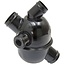 GRANIT Thermostat mit bypass und Federanschluss 32 x 32 x 25 mm, 75°