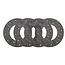 GRANIT Brake lining foot brake Ø 165 mm rivets - 4 pieces