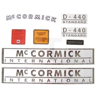 GRANIT Transferset / stickerset McCORMICK / IHC D440