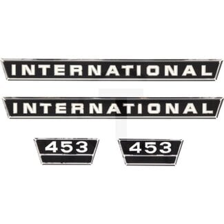 GRANIT Sticker set aluminum front grille McCormick, IHC 453