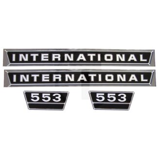 GRANIT Sticker set to fit as tractors with aluminium grille McCORMICK / IHC 553